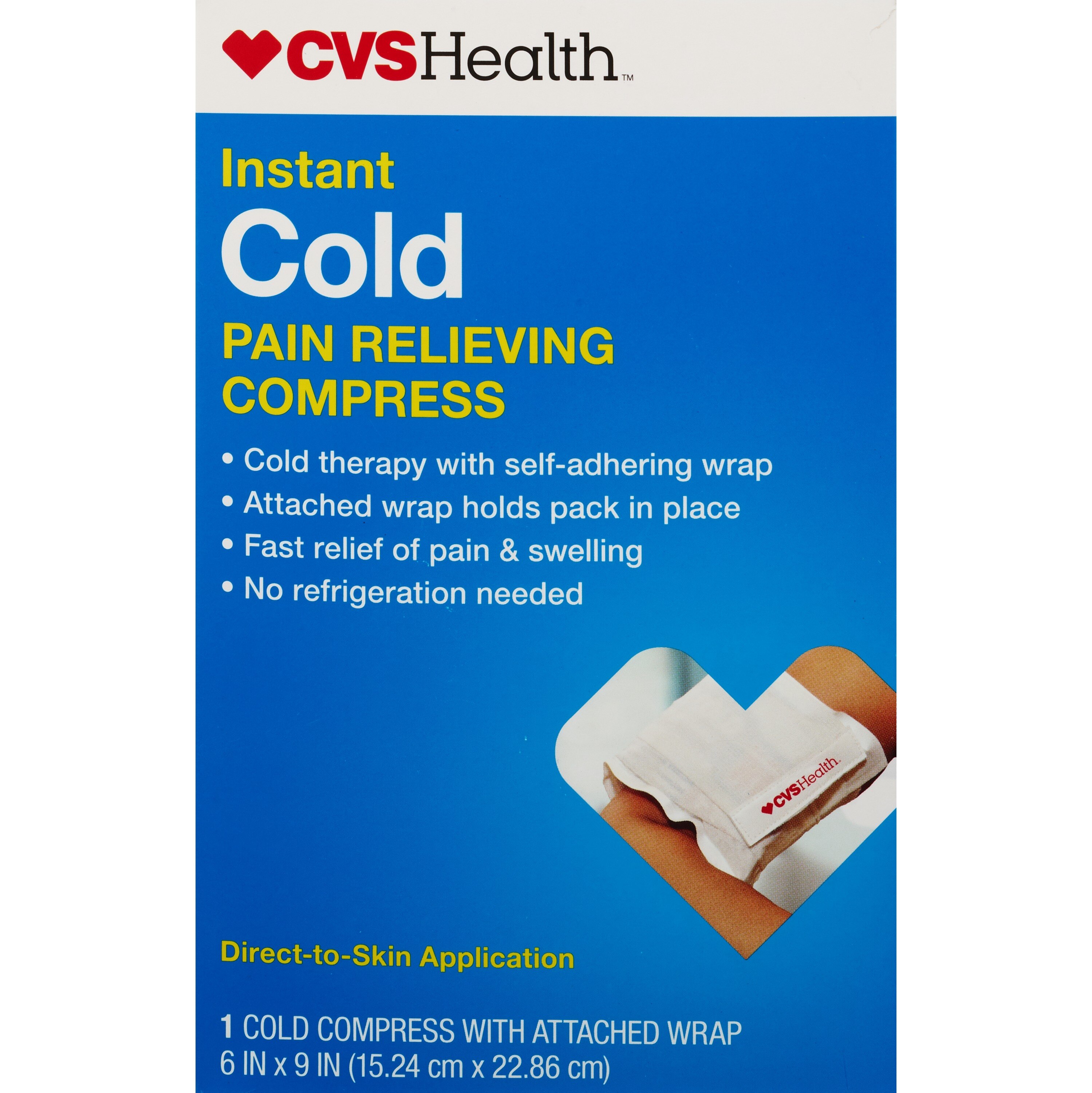 CVS Health - Compresa fría analgésica instantánea