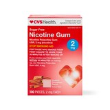 CVS Health Nicotine Gum, Cinnamon, thumbnail image