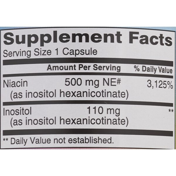 CVS Health Flush Free Niacin Capsules, 200 CT