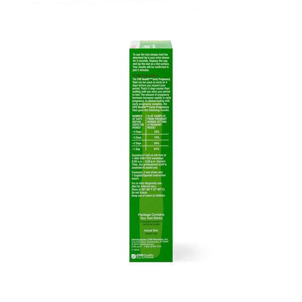 CVS Health Early Pregnancy Test
