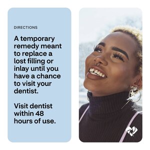 CVS Health Dentist Strength Temporary Lost Filling & Loose Cap Repair, Single - CVS Pharmacy