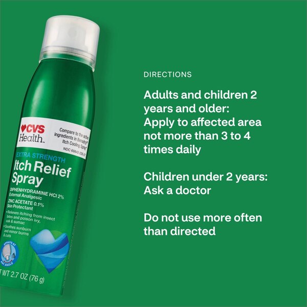 CVS Health Extra Strength Itch Relief Spray