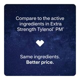 CVS Health Extra Stength Acetaminophen PM Pain Reliever & Nighttime Sleep-Aid Gelcaps, 80 CT, thumbnail image 3 of 8