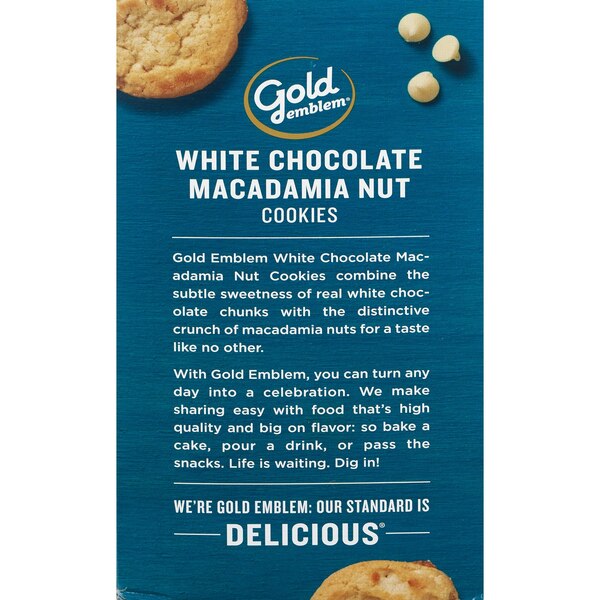Gold Emblem  White Chocolate Chip Macadamia Cookies, 10.6 oz