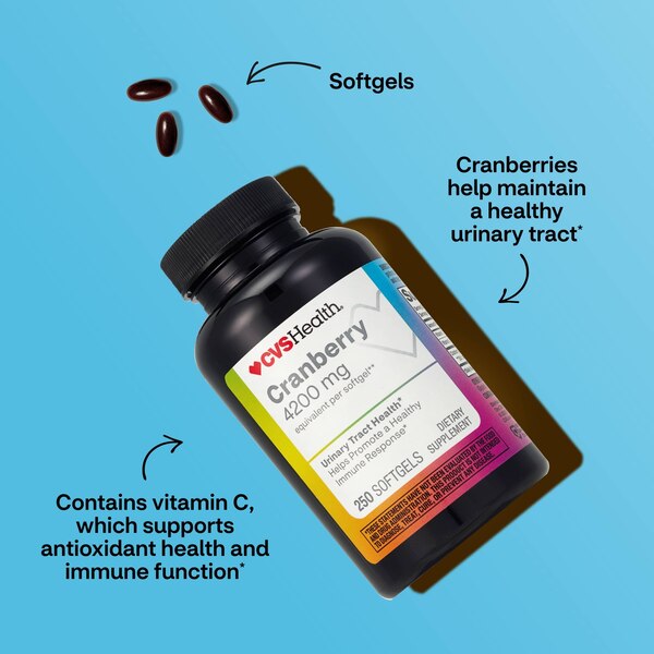 CVS Health Cranberry Softgels