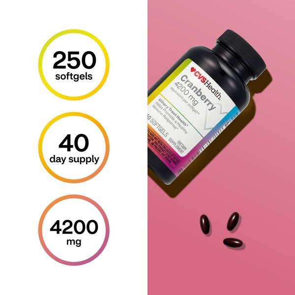 CVS Health Cranberry Softgels