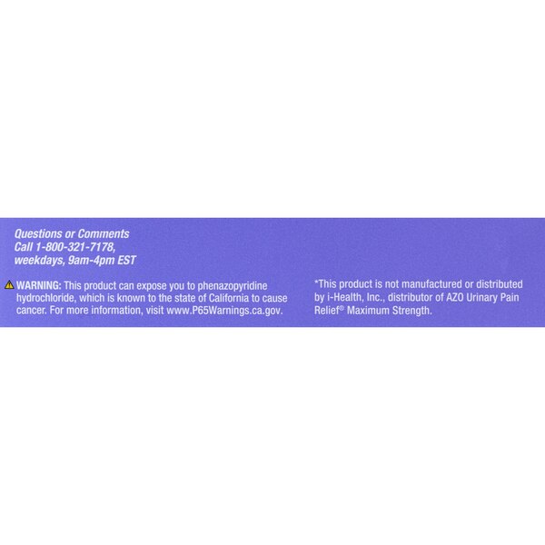 CVS Health Maximum Strength Urinary Pain Relief Tablets, 12 CT