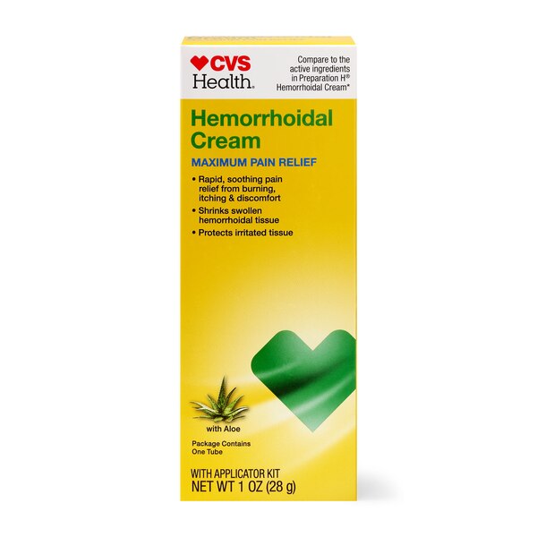 CVS Health Hemorrhoidal Cream, 1 OZ