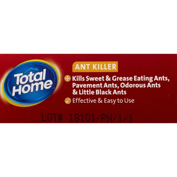 Total Home Ant Killer Child Resistant Bait Trays, 4 ct