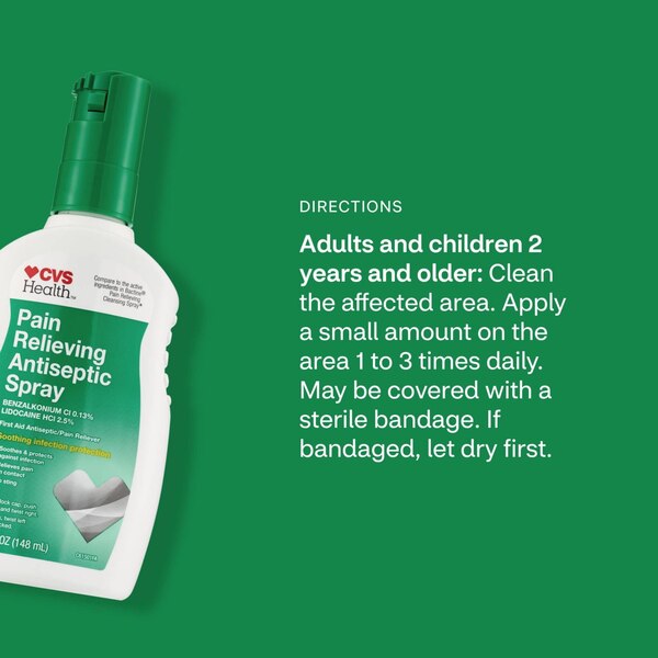 CVS Health Pain Relieving Antiseptic Spray