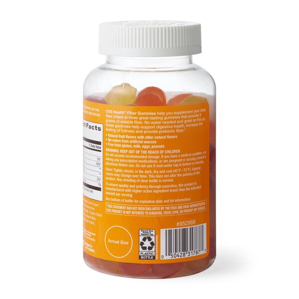 CVS Health Fiber Gummies, Strawberry
