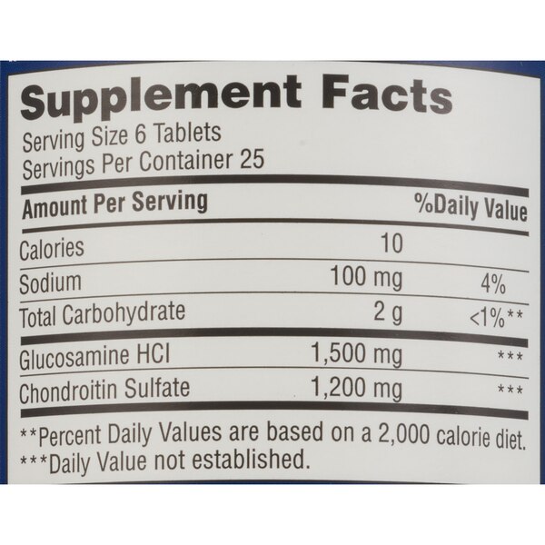CVS Health Glucosamine Chondroitin Tablets, 150 CT