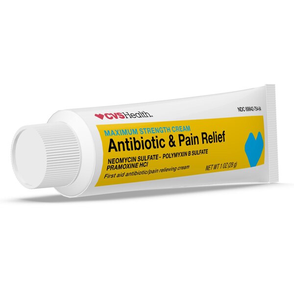 CVS Health Maximum Strength Antibiotic & Pain Relief Cream
