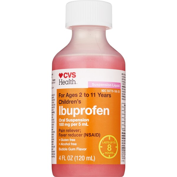 CVS Health Children's Ibuprofen Pain Reliever & Fever Reducer (NSAID) Oral Suspension