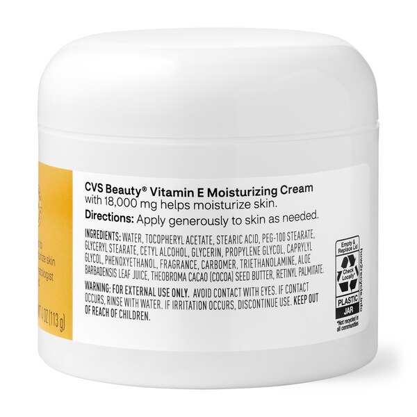 CVS Beauty Vitamin E Moisturizing Cream, 4 OZ