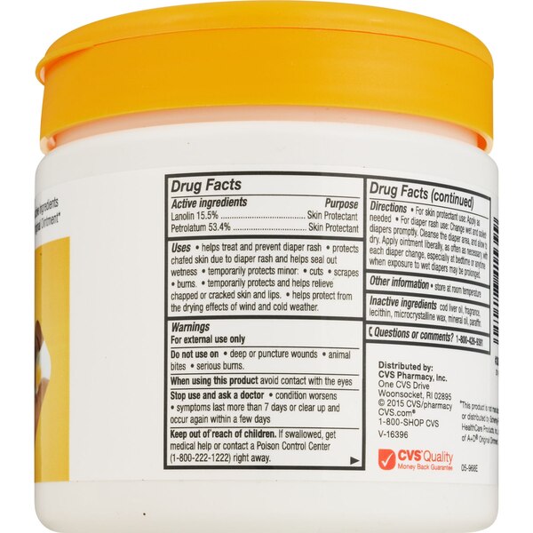 CVS Health Vitamin A&D Ointment, 1 LB