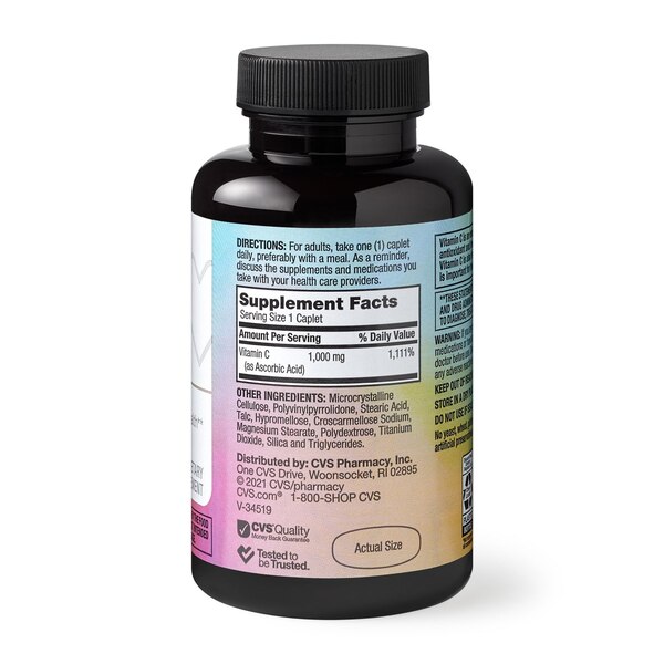CVS Health - Vitamina C en cápsulas