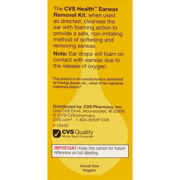 CVS Health Earwax Remove Kit