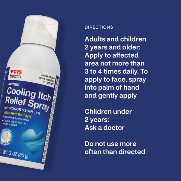 CVS Health Instant Cooling Itch Relief Spray