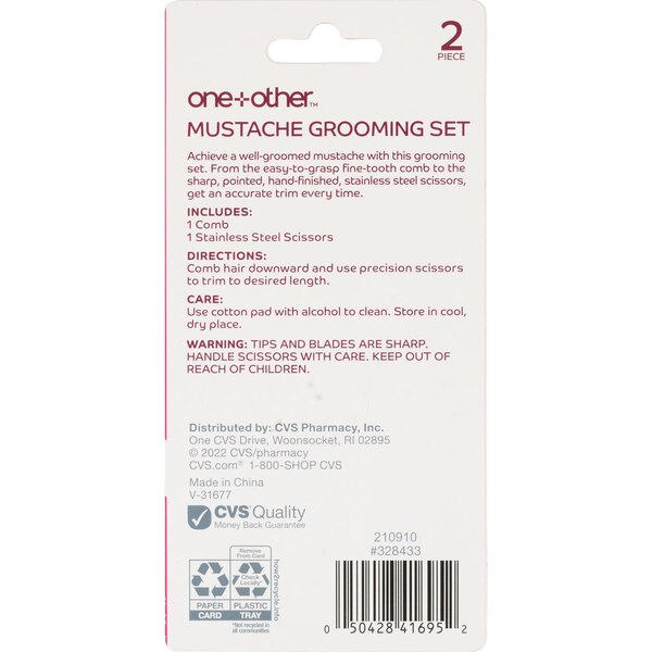 one+other Mustache Grooming Kit