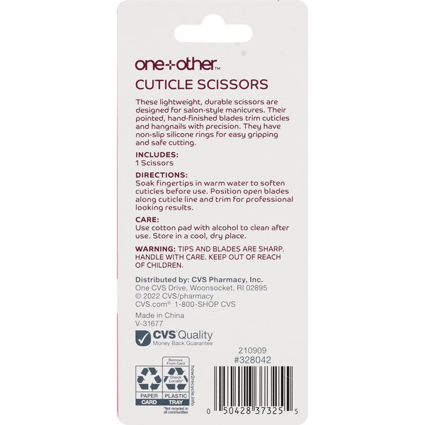 one+other Cuticle Scissors