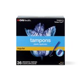 CVS Health Plastic Tampons, Regular, thumbnail image 1 of 6