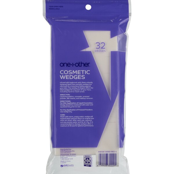 one+other Cosmetic Wedges, 32CT