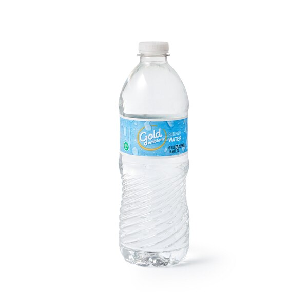 Gold Emblem Purified Water Bottles, 24 ct, 16.9 oz