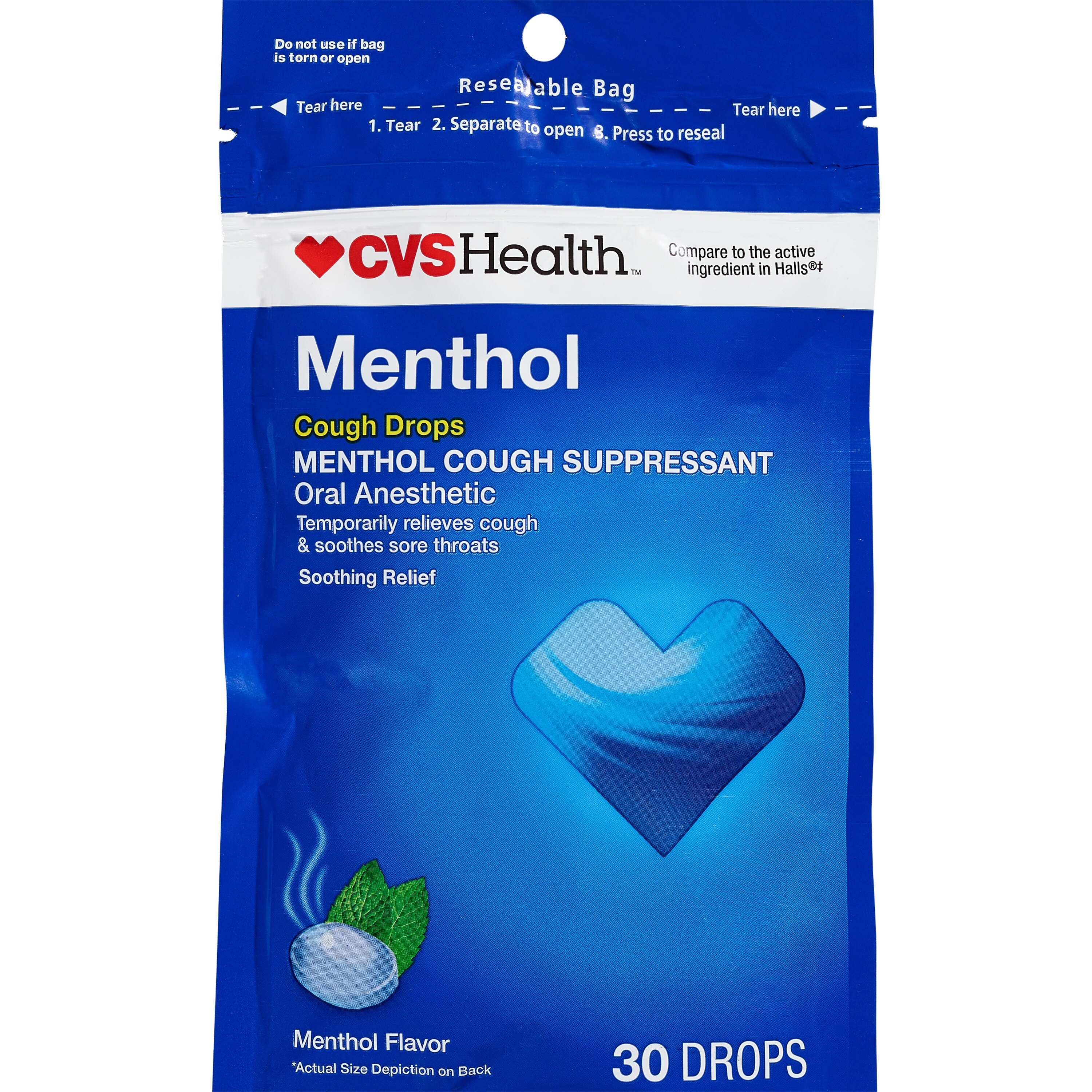 CVS Health Menthol Cough Drops