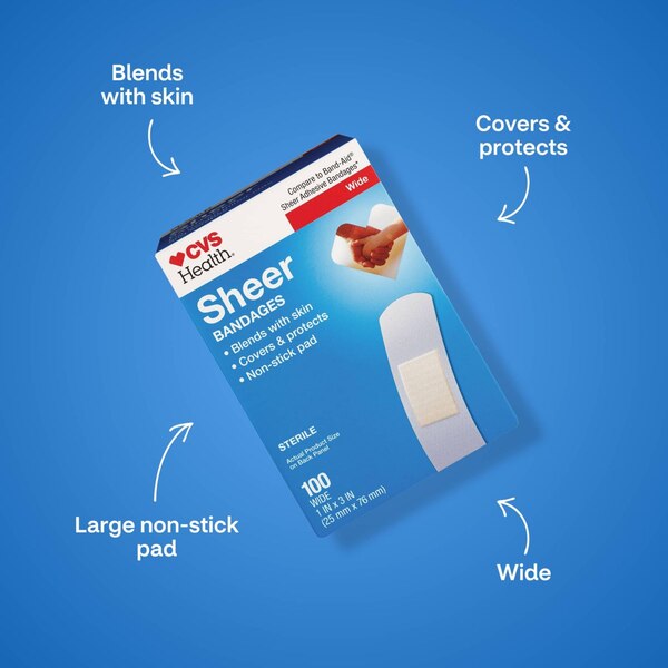 CVS Health - Apósitos transparentes