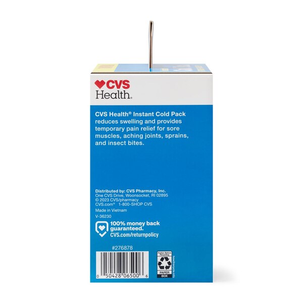CVS Health Instant Cold Pack Portable Pain Relief