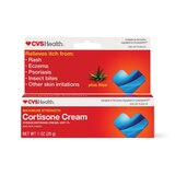 CVS Health Maximum Strength Cortisone Anti-Itch Cream Plus Aloe, thumbnail image 1 of 9