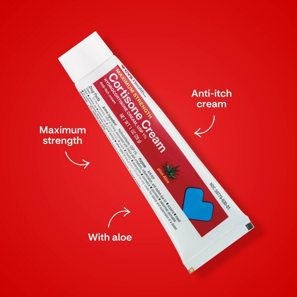 CVS Health Maximum Strength Cortisone Anti-Itch Cream Plus Aloe