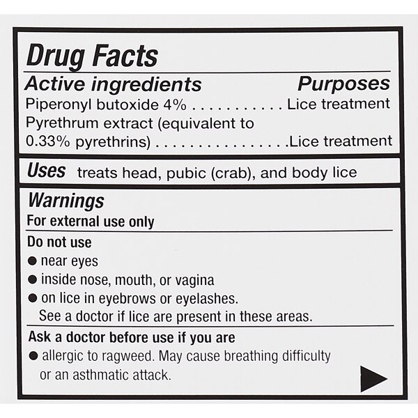 CVS Health Maximum Strength Lice Killing Shampoo