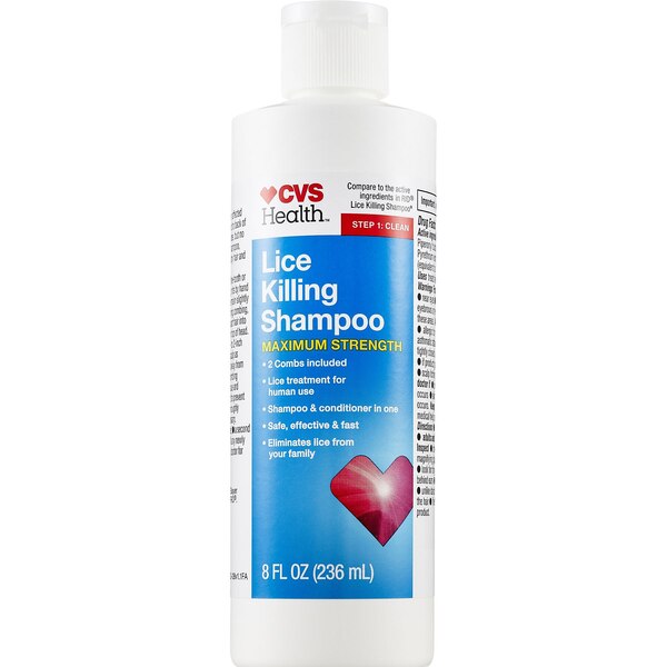 CVS Health Maximum Strength Lice Killing Shampoo