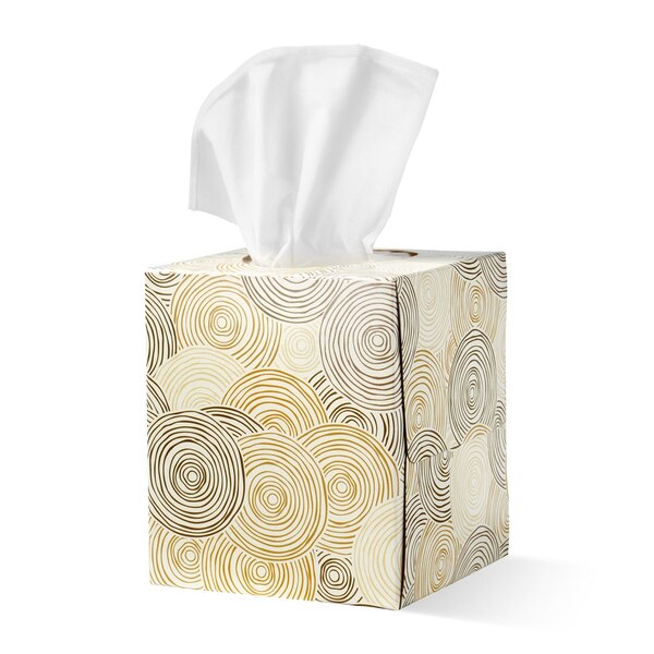 Total Home Soft & Soothing Aloe 3-Ply Facial Tissue, 1 ct