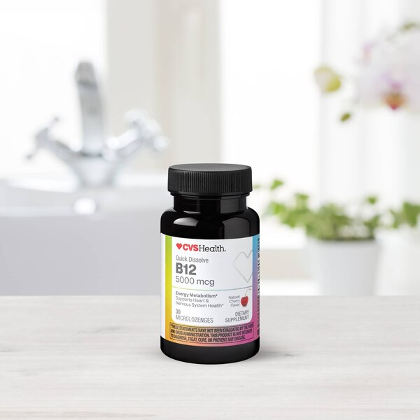 CVS Health Vitamin B12 Microlozenges, 30 CT