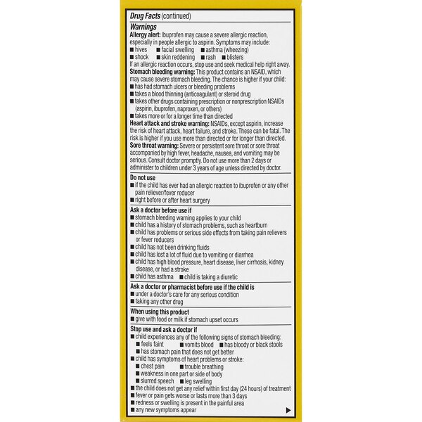 CVS Health Infants' Ibuprofen Oral Suspension, Berry, 1 OZ