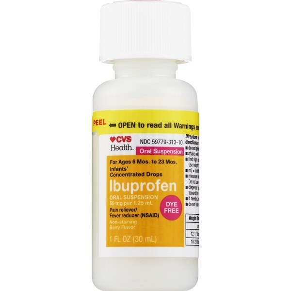 CVS Health Infants' Ibuprofen Oral Suspension, Berry, 1 OZ