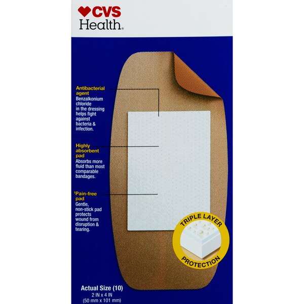 CVS Health Flexible Fabric Antibacterial Bandages