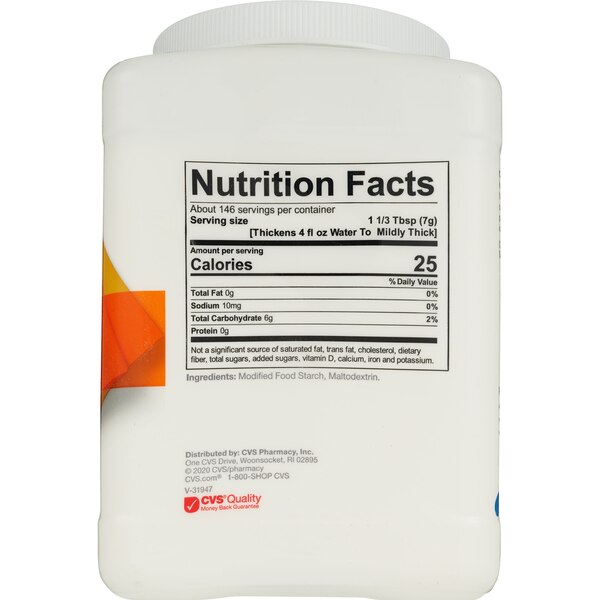 CVS Health Instant Food Thickener Unflavored