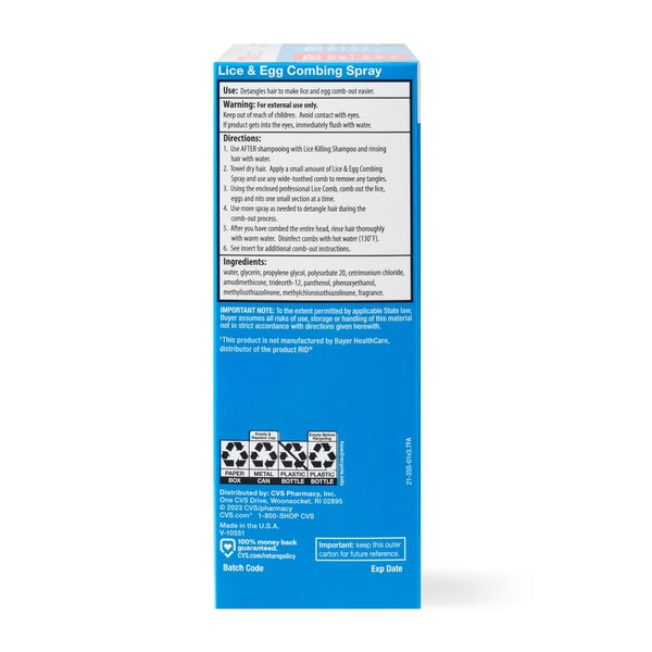 CVS Health Maximum Strength 3-Step Lice Solution Kit