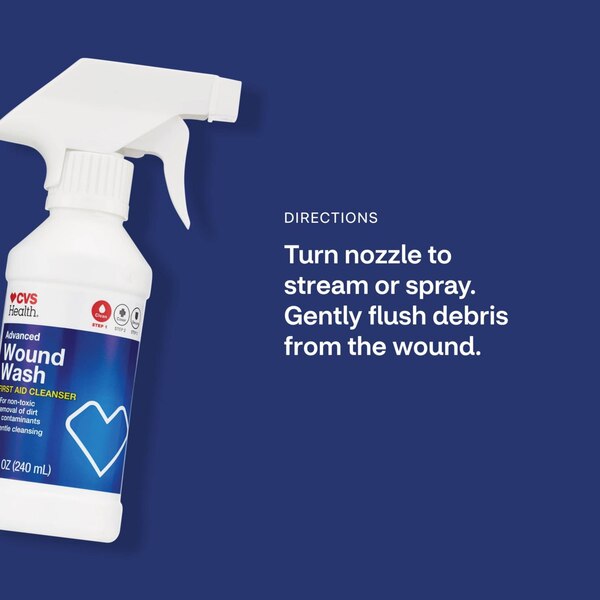 CVS Health Advanced Wound Wash First-Aid Cleanser
