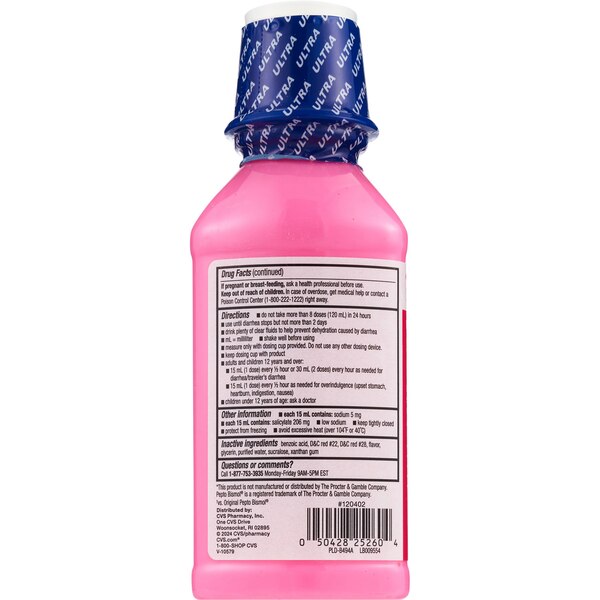 CVS Health Stomach Relief Liquid Maximum Strength