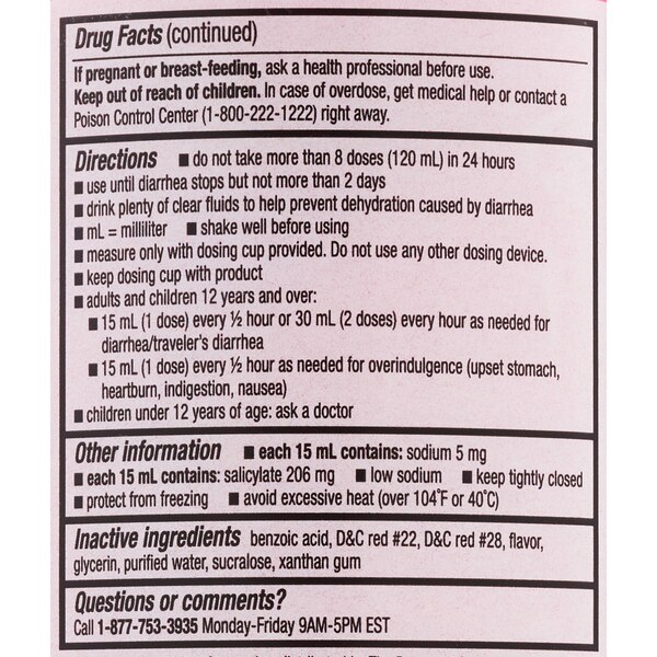 CVS Health Stomach Relief Liquid Maximum Strength