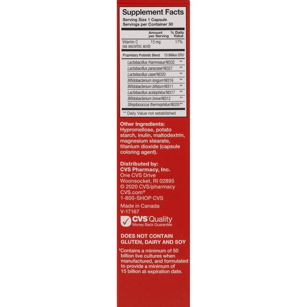 CVS Health Ultra Strength Probiotic Caplets