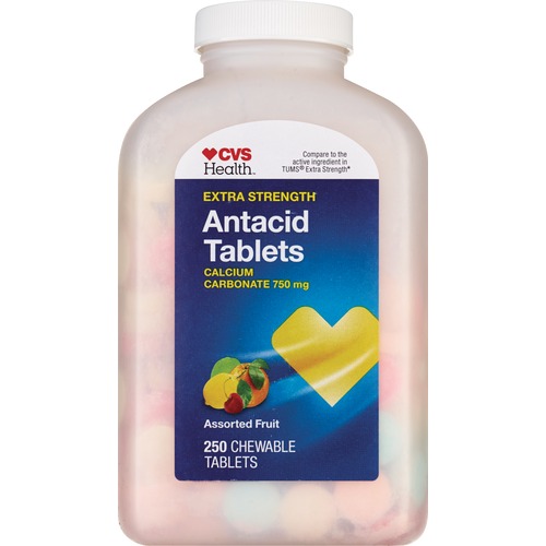 CVS Health - Antiácidos en tabletas, Extra Strength