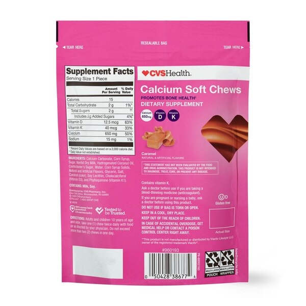 CVS Health Calcium Soft Chews, 100 CT