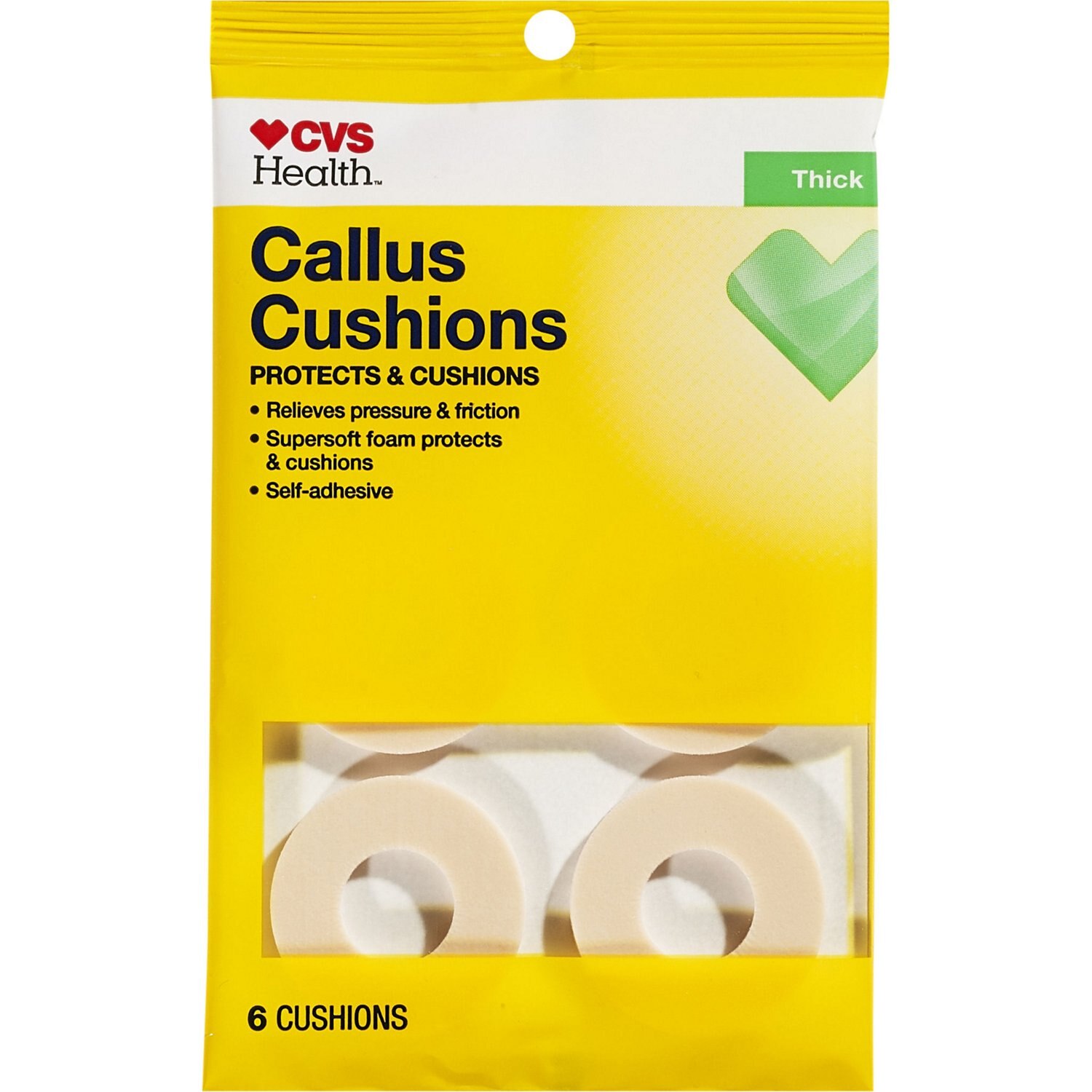 CVS Callus Cushions, 6 CT