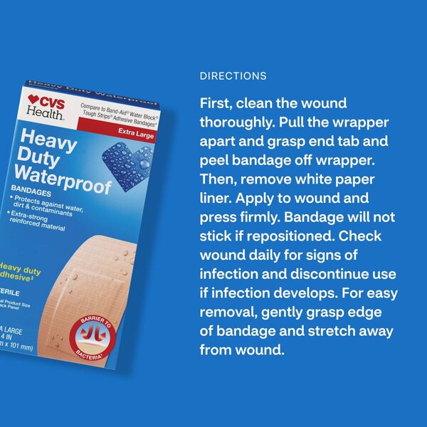 CVS Health Heavy Duty Waterproof, Extra Large, 10 CT
